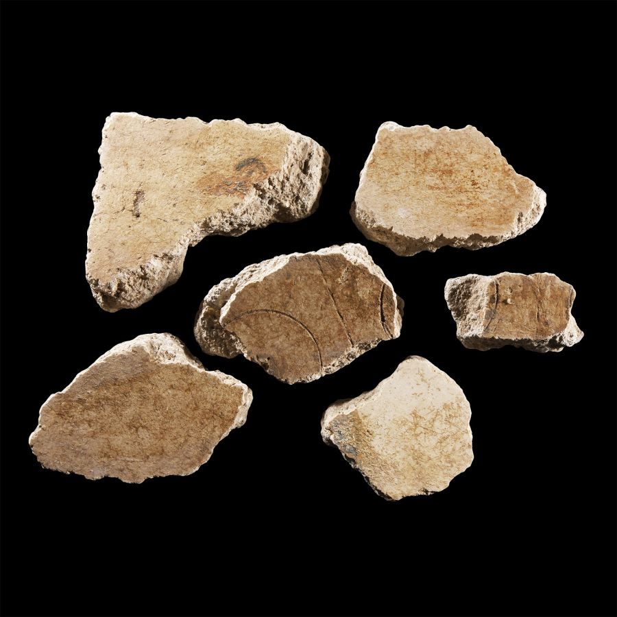 Roman Fresco Painted Wall Plaster Collection