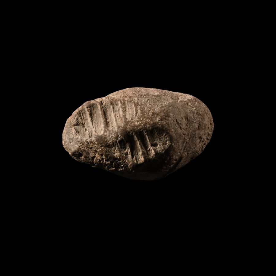 Roman Praetorian Guard Terracotta Sling Shot with Scorpion