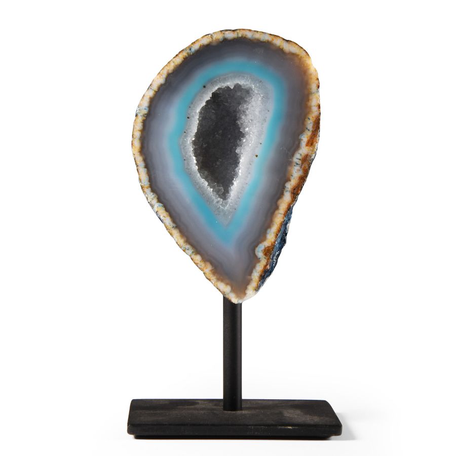 Natural History - Dyed Agate on Stand