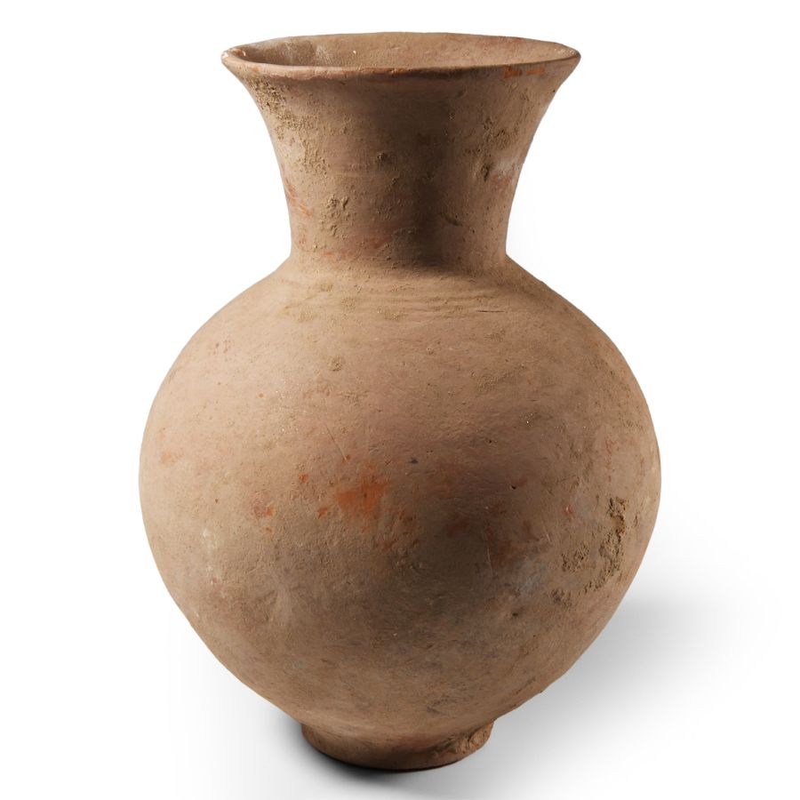 Western Asiatic Terracotta Bulbous Vase