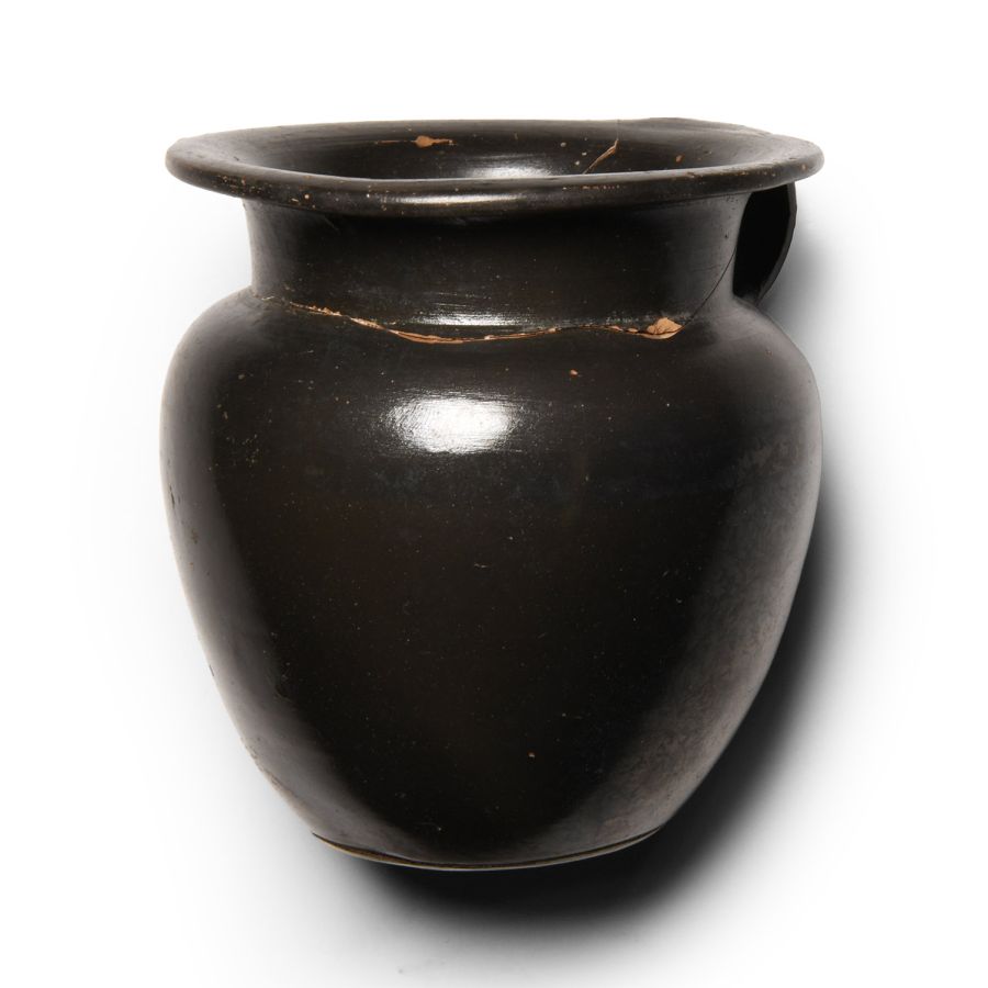 Greek Apulian Black-Glazed Mug