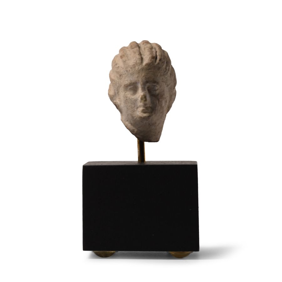 Greek Tanagra Terracotta Head of Aphrodite