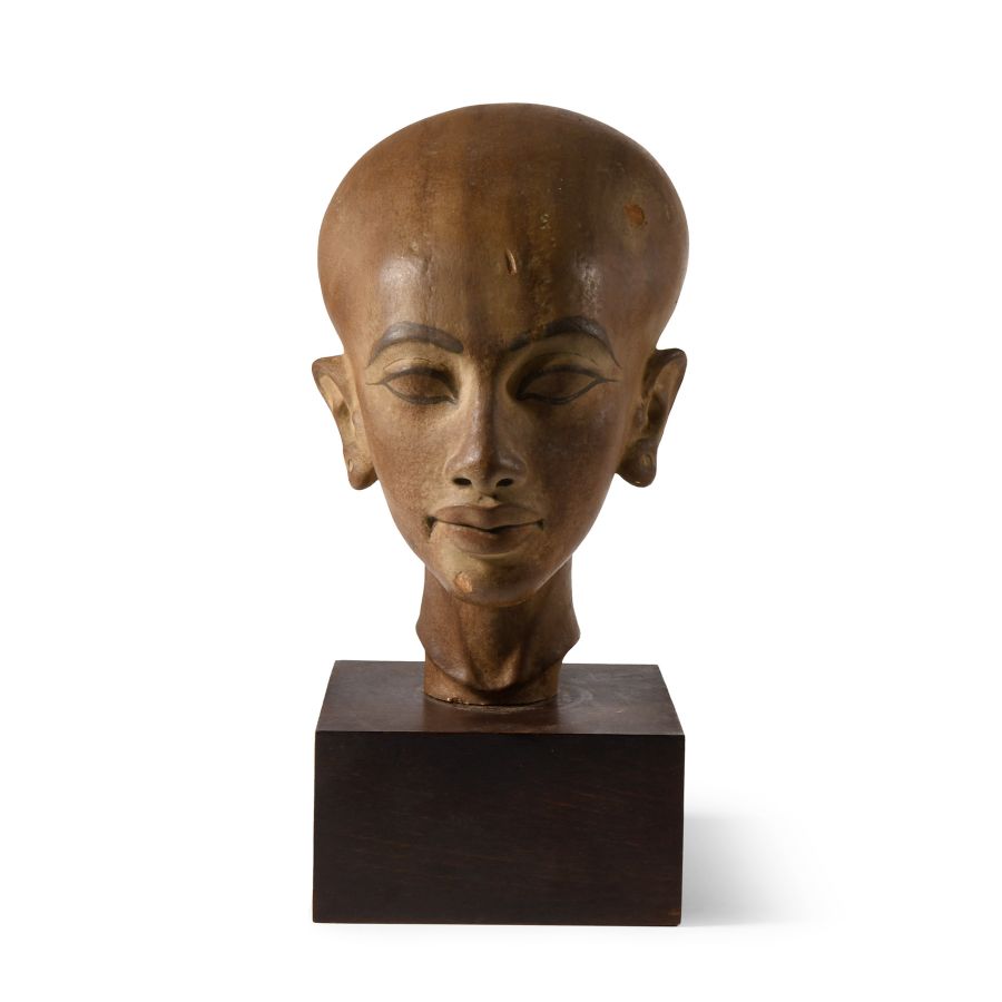 Egyptian Revival Terracotta Head