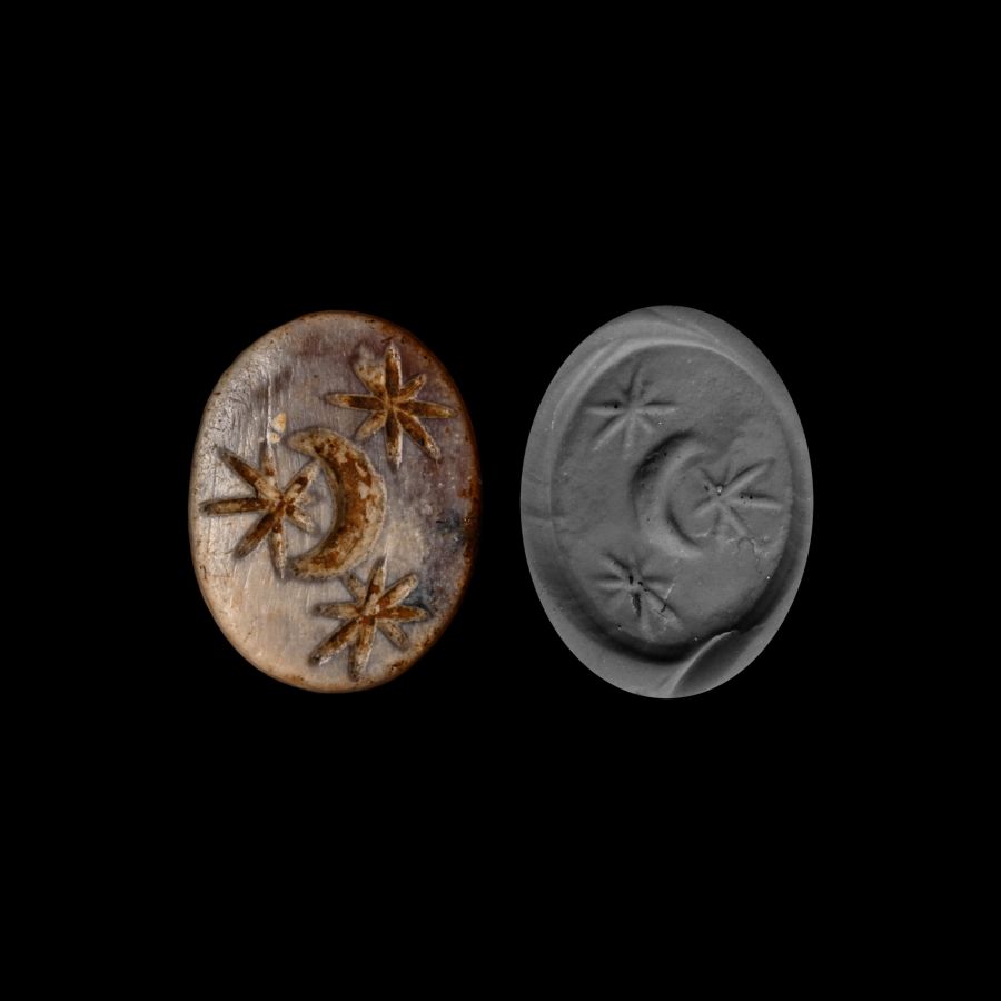 Roman Celestial Intaglio Gemstone