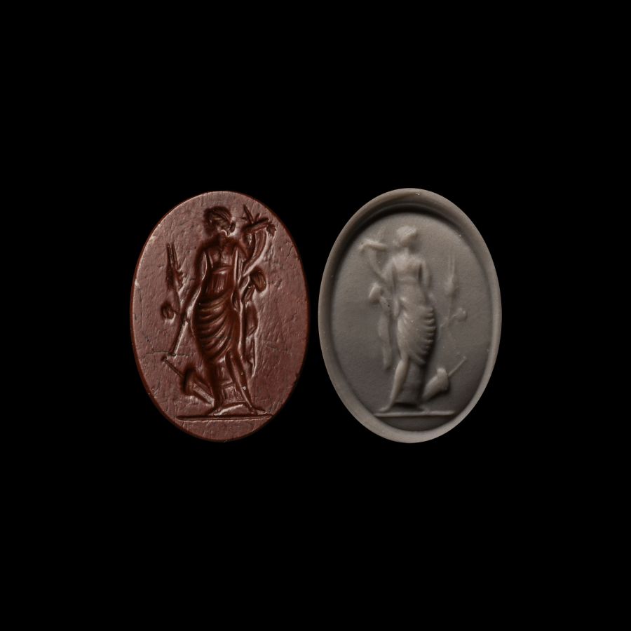 Goddess Fortuna Gemstone