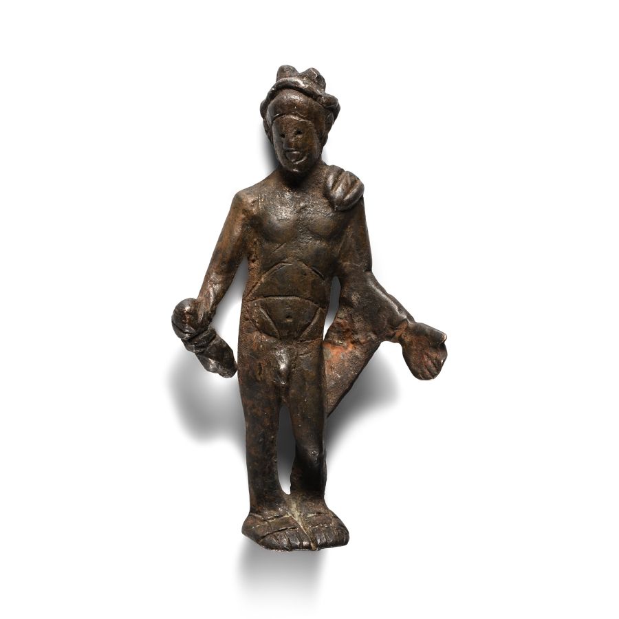 Roman Bronze Statuette of Mercury