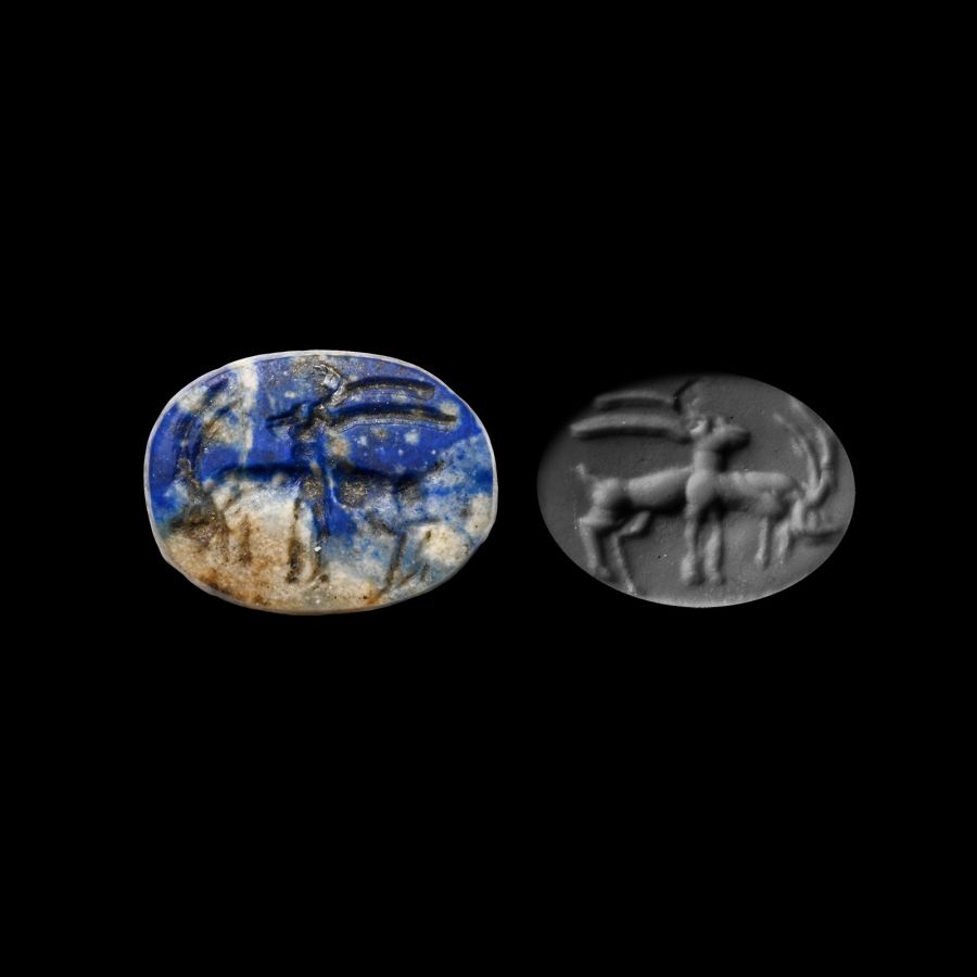 Eastern Roman Gemstone with Ibex