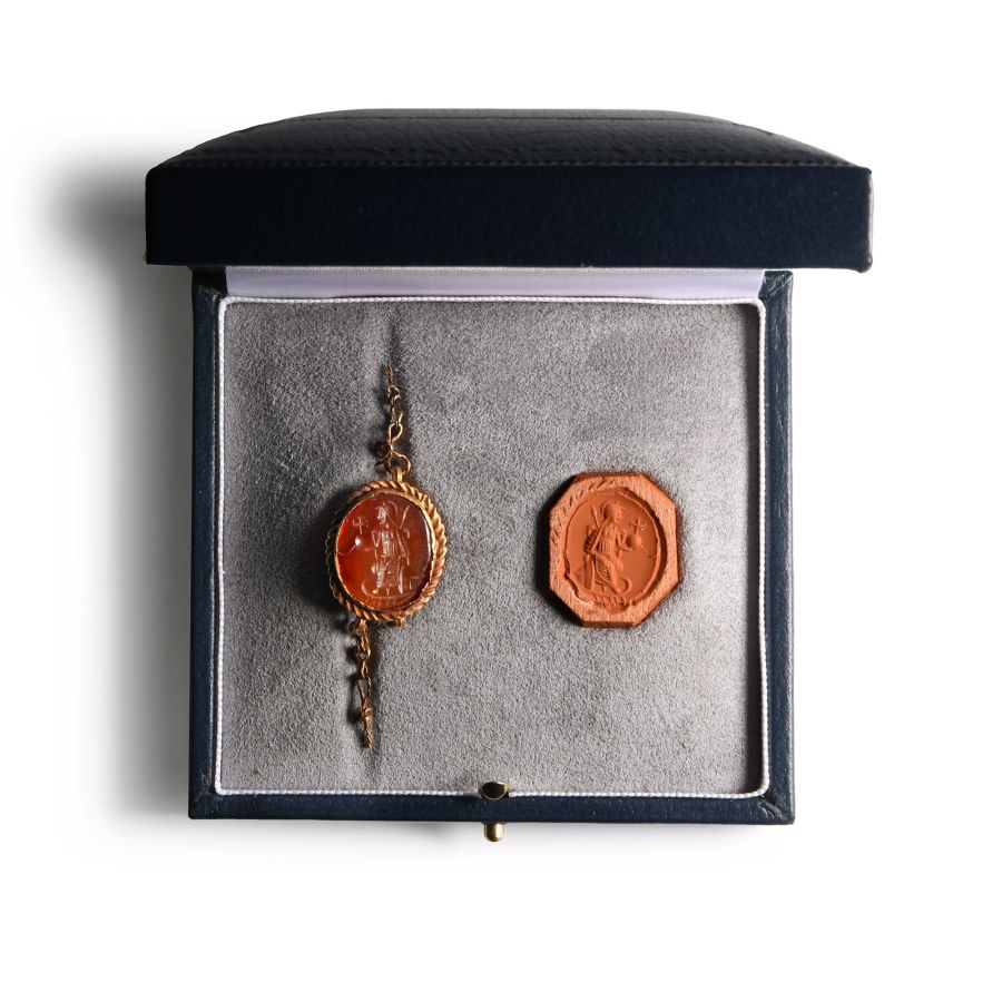 Byzantine Gemstone with the Personification of Constantinople