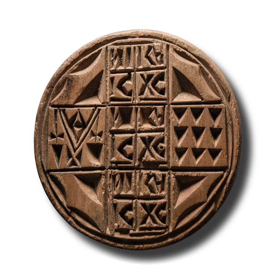Coptic Wooden Bread Stamp