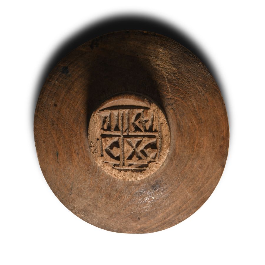 Coptic Wooden Bread Stamp