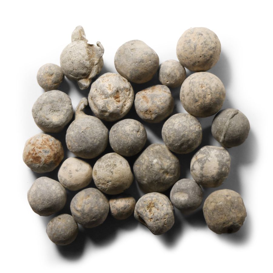 Civil War Period Lead Musket Ball Collection