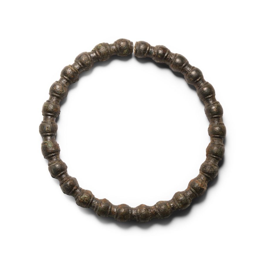Western Asiatic Bronze Knobbed Bracelet