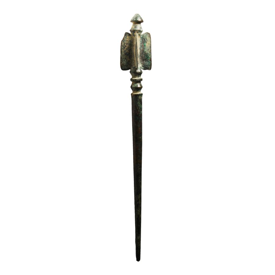Luristan Bronze Pin with Fins