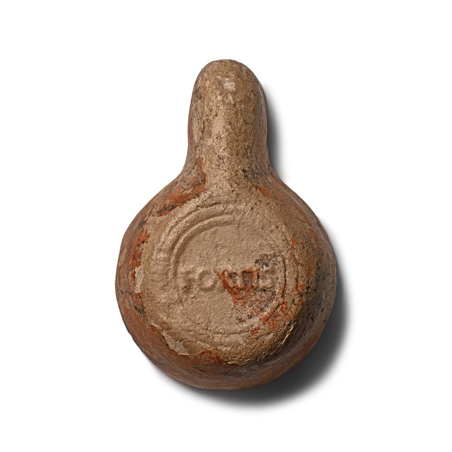 Roman FORTIS Terracotta Oil Lamp