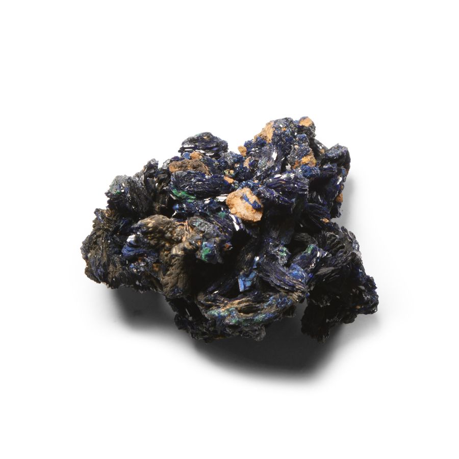 Natural History - Historic Azurite Crystal Formation