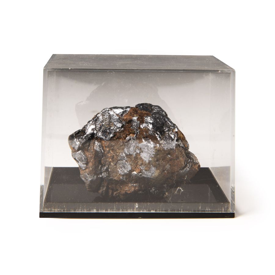 Natural History - Historic Graphite Mineral Specimen
