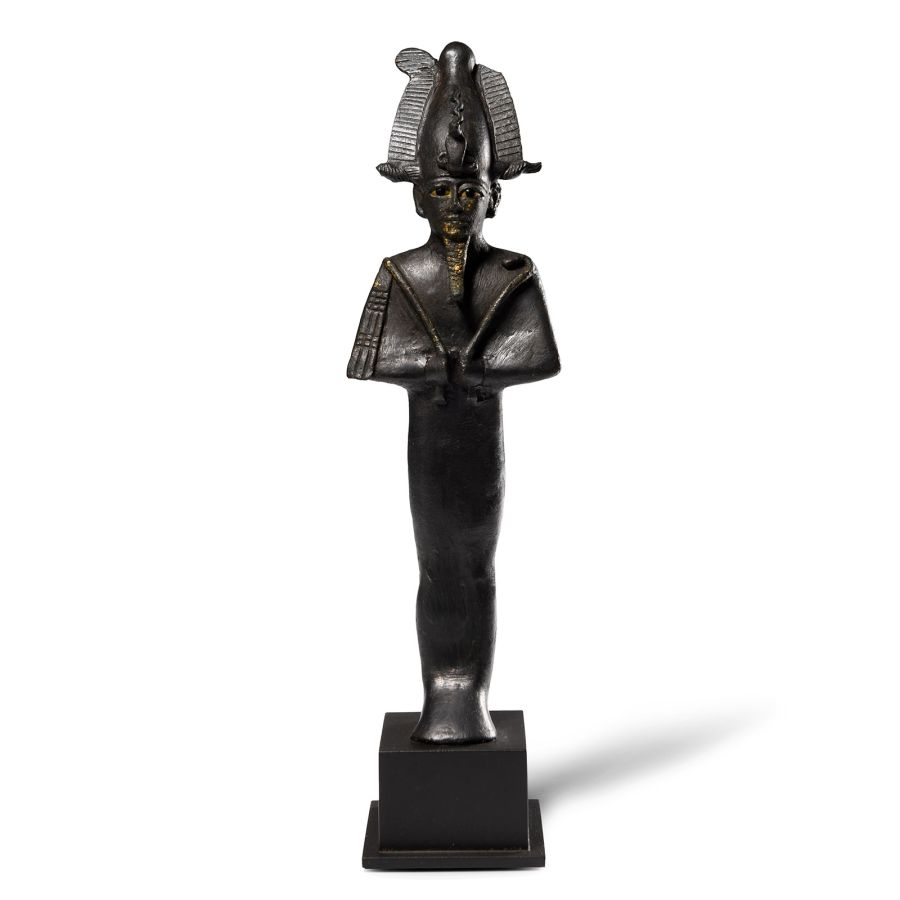 Egyptian Bronze Statuette of Osiris