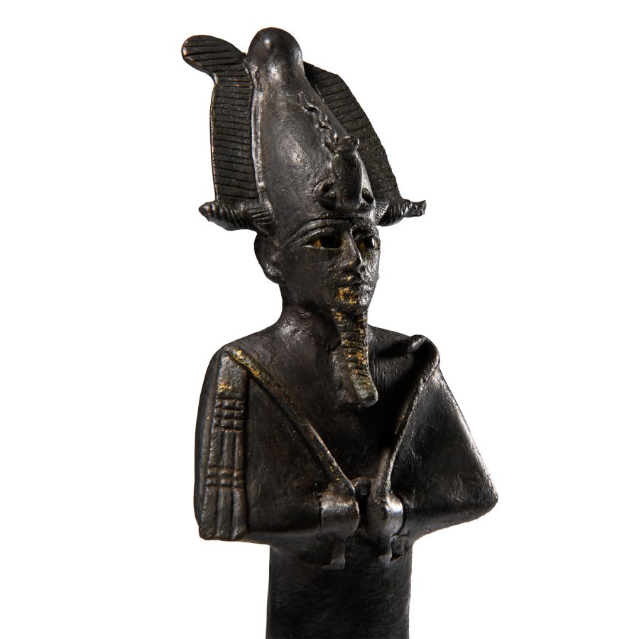 Egyptian Bronze Statuette of Osiris