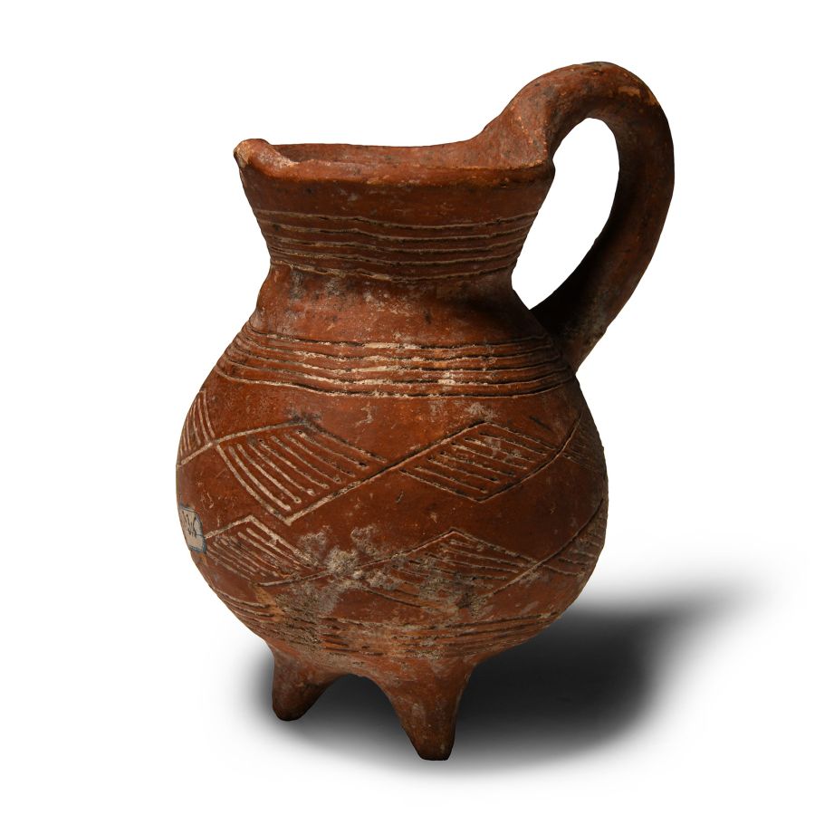 Cypriot Terracotta Juglet with Handle