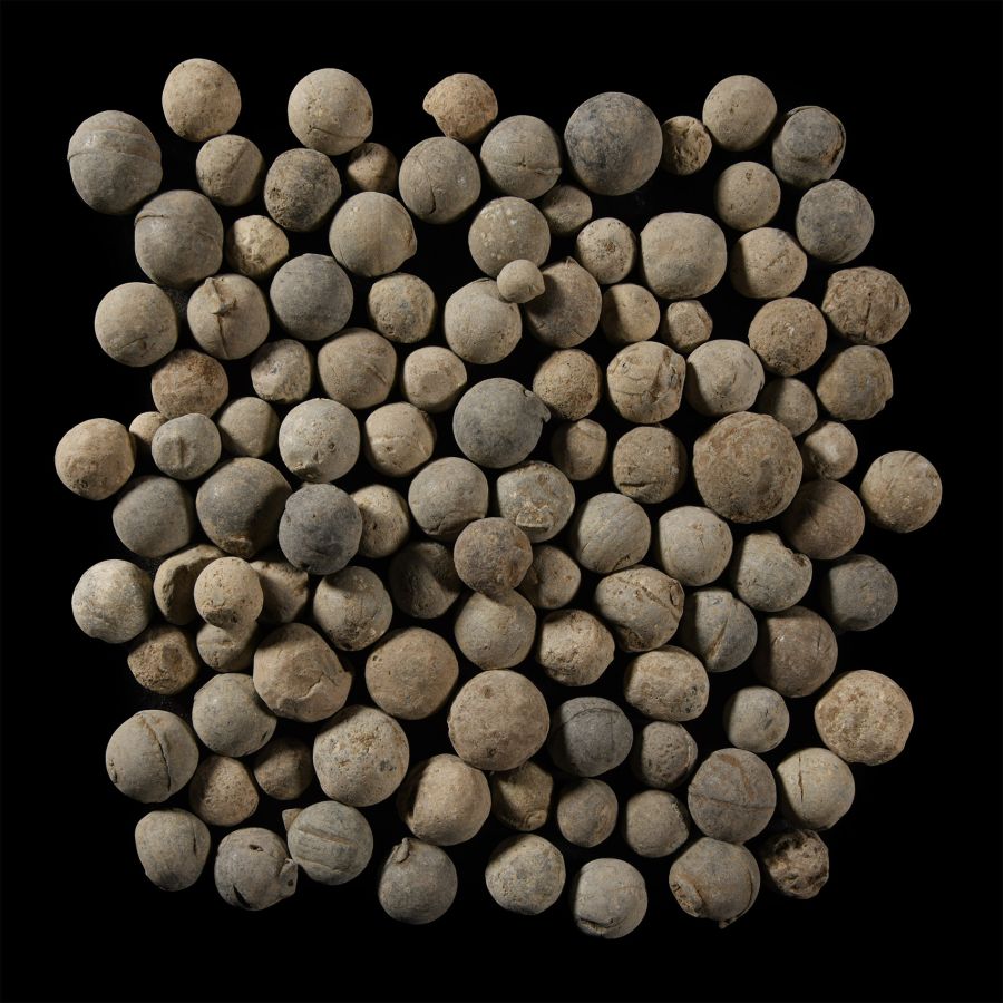 100 Civil War Period Lead Musket Balls