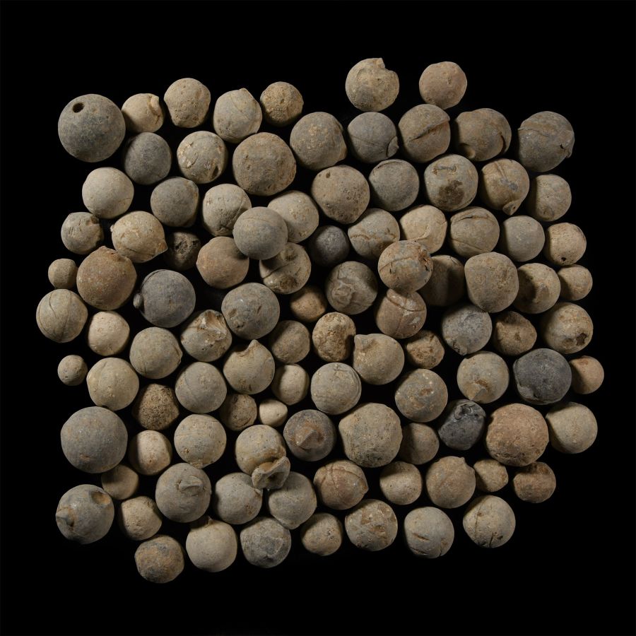 100 Civil War Period Lead Musket Balls