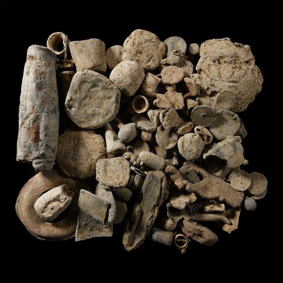 Medieval and Later Lead Artefact Group