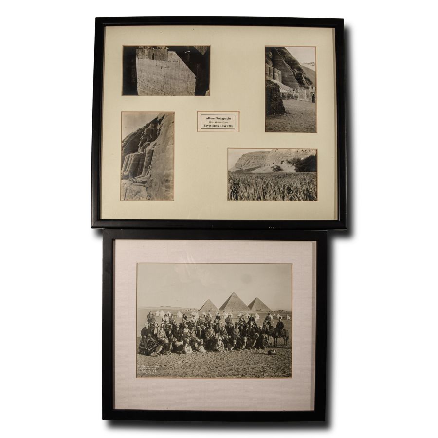 Original Photographs of Abu Simbel and Pyramids
