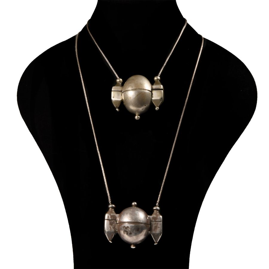 Box Pendant Necklace Group