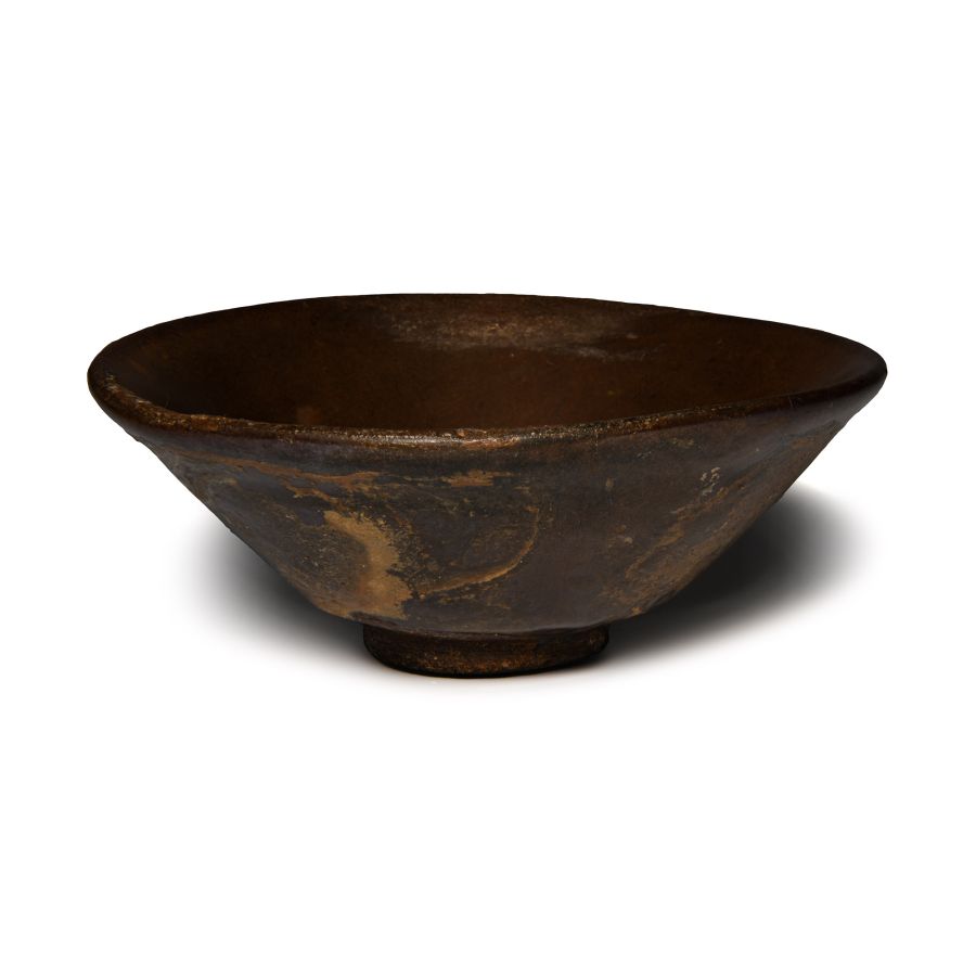 Chinese Song Brown Glazed Ceramic Tea Bowl
