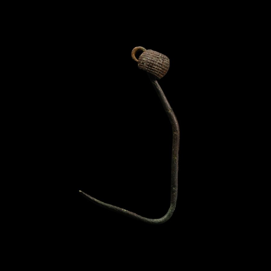 Scandinavian Viking Bronze Ring-Headed Dress Pin
