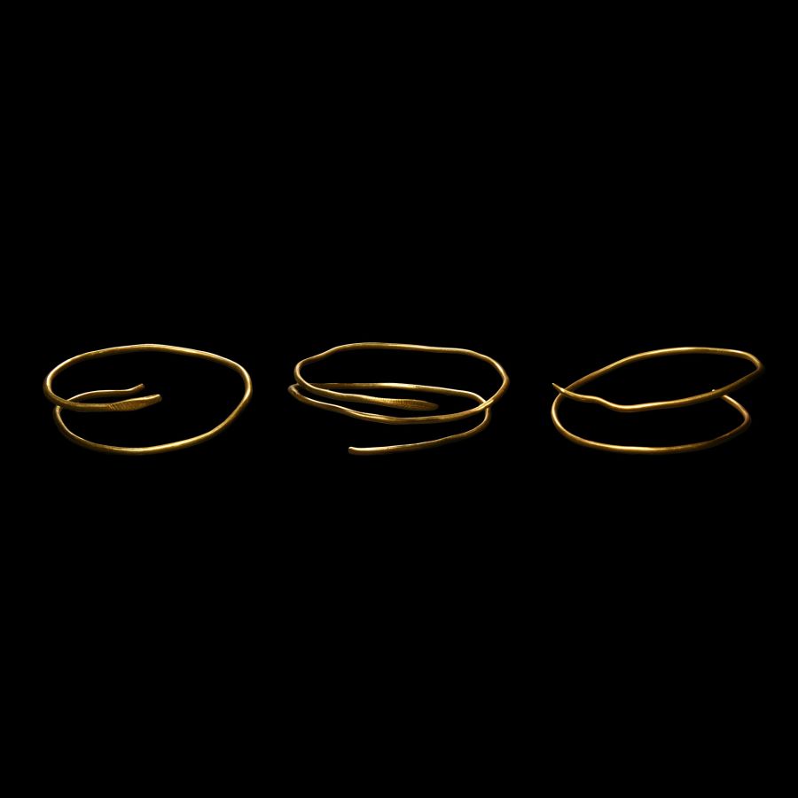Gold Snake Bracelet Group