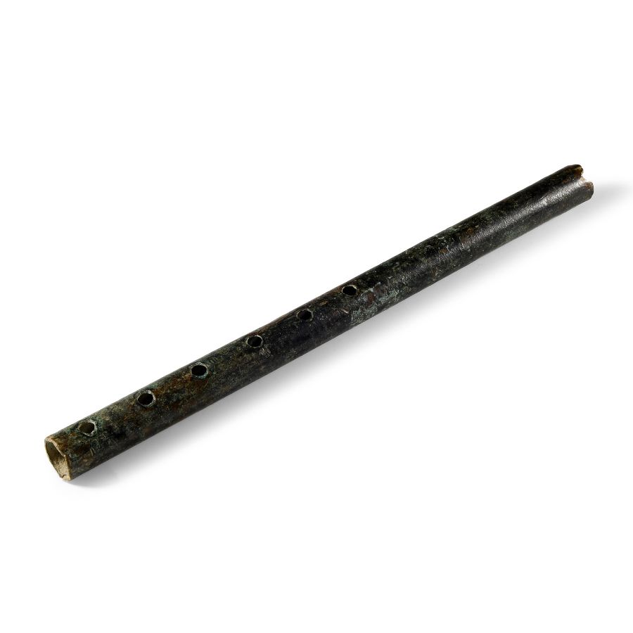 Roman Bronze Musical Flute