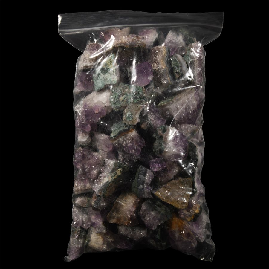 Natural History - Amethyst Crystal Geode Section Group [100]