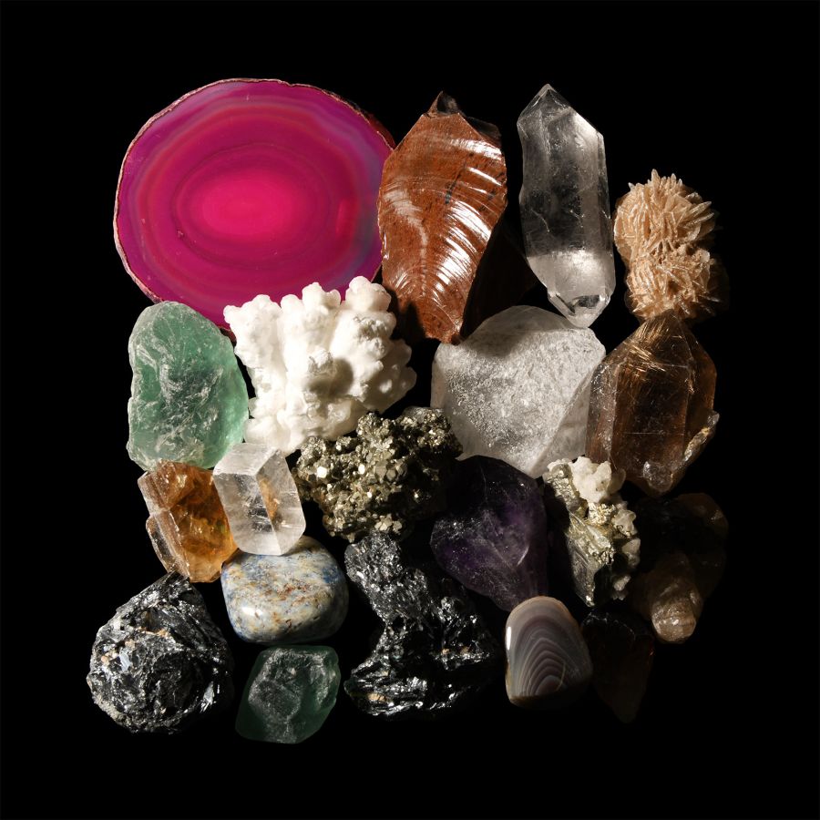 Natural History - Mixed Mineral Specimen Collection [20]