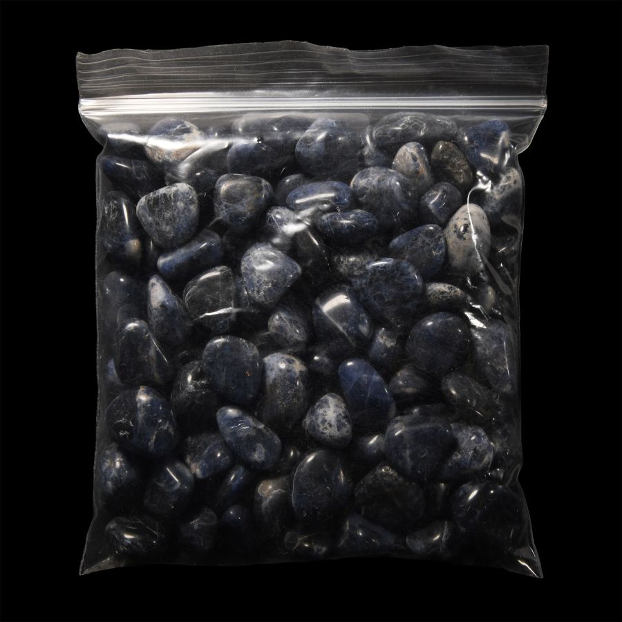 Natural History - Deep Blue Sodalite Pebble Group [100]