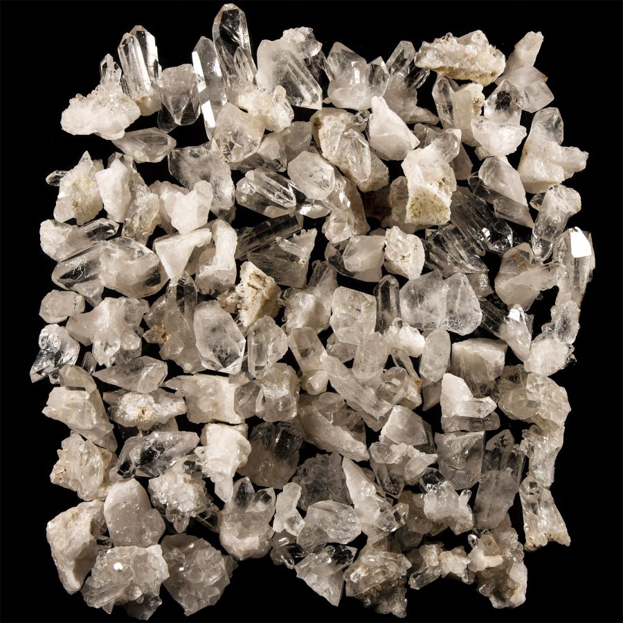 Natural History - Quartz Rock Crystal Specimen Group [100]