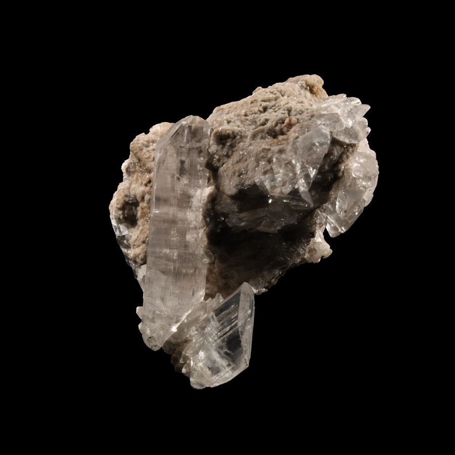 Natural History - Quartz Crystal on Matrix Display Specimen