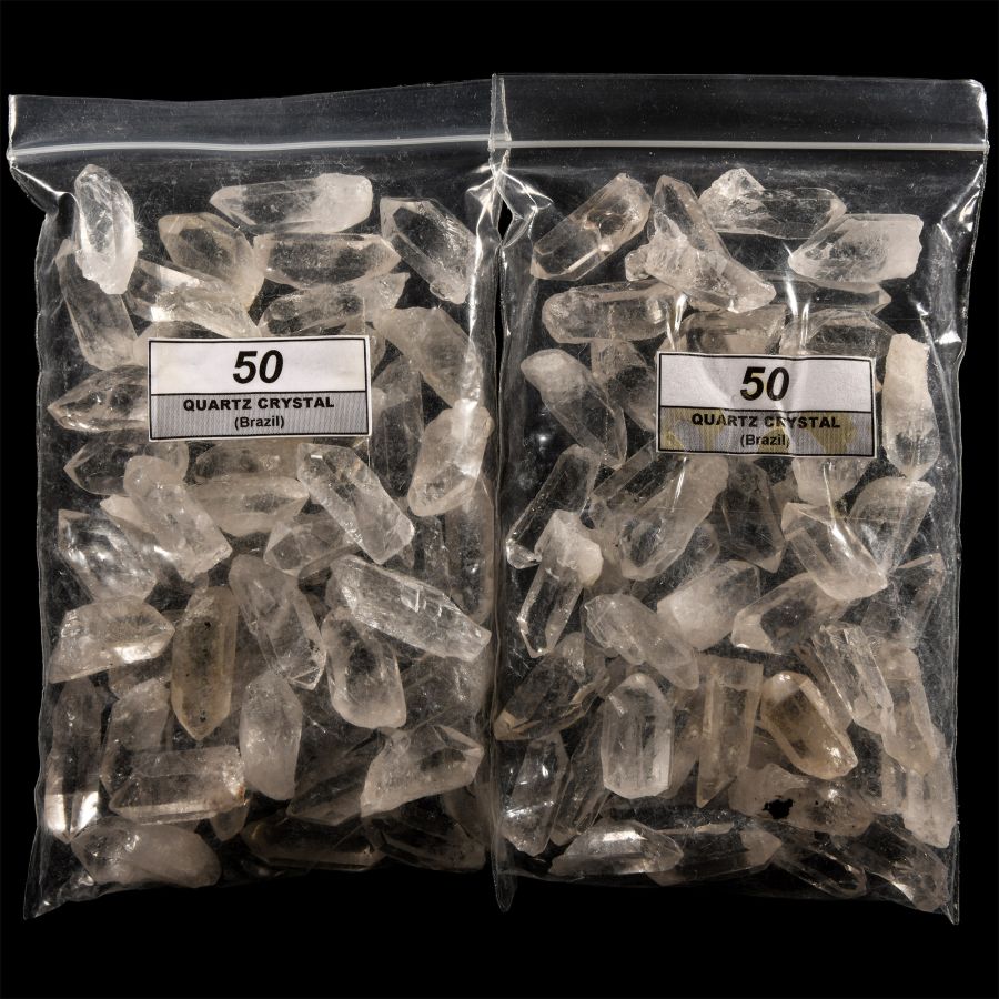 Natural History - Quartz Crystal Point Group [100]
