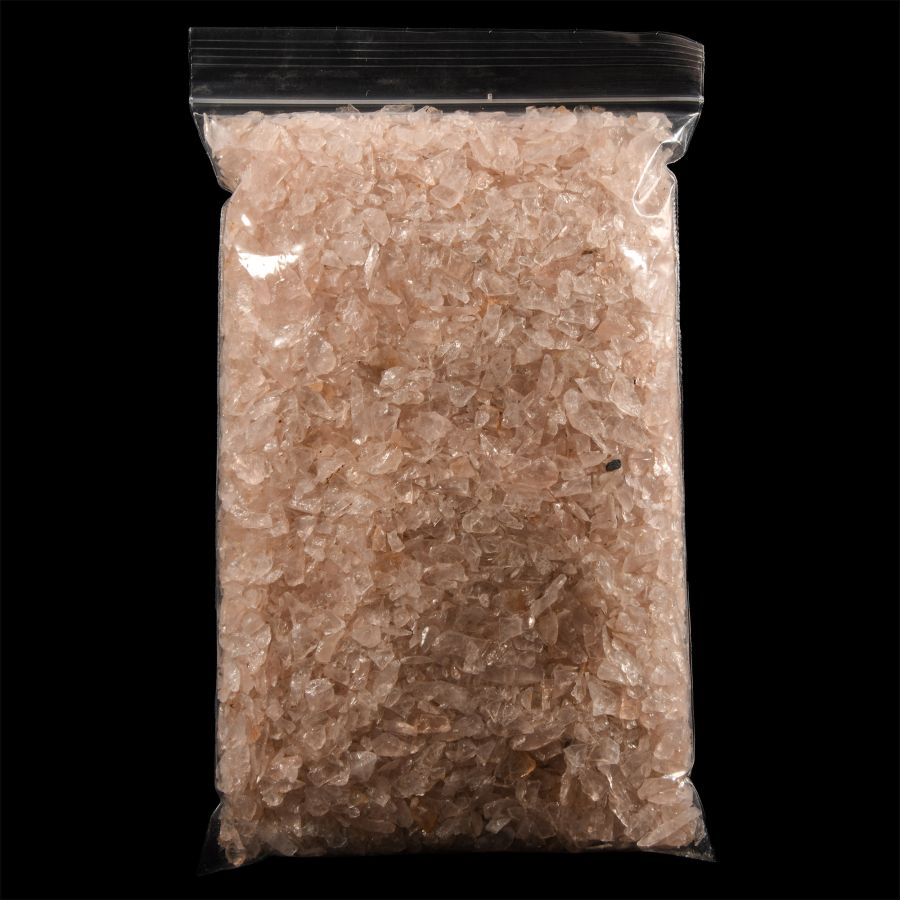 Natural History - Large Quantity of Rose Quartz Crystal Chips