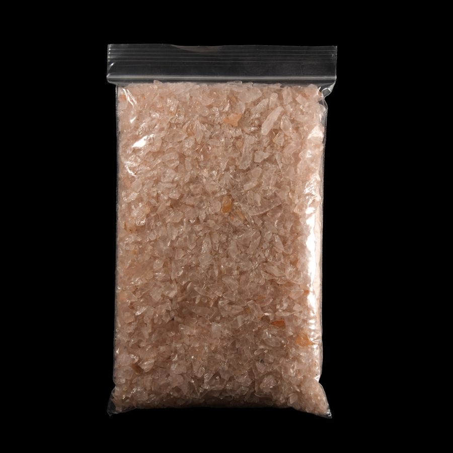 Large Quantity of Rose Quartz Crystal Chips