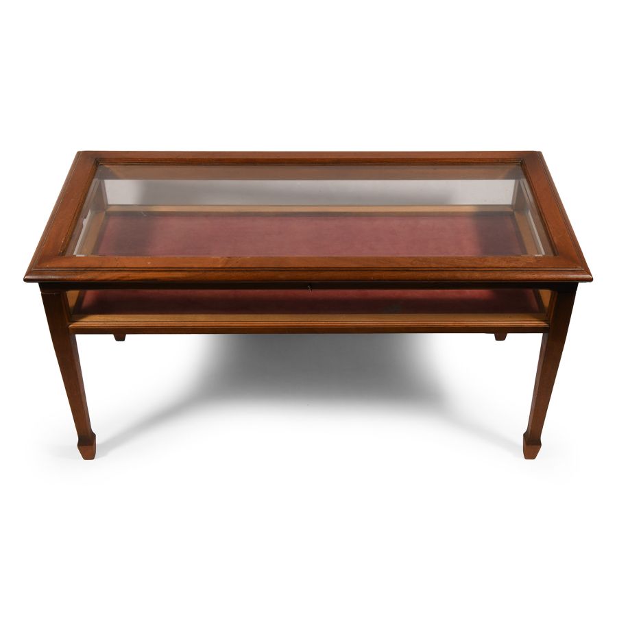Mahogany Display Cabinet