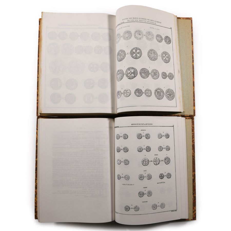General Books - Van der Chijs - Munten Van der Nederlanden Vroogste Tijden Tot aan de Pacificante van Gend - Nine Volumes