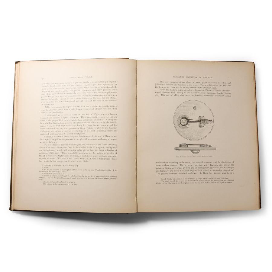 Archaeological Books - de Baye - Industrial Arts of the Anglo-Saxons