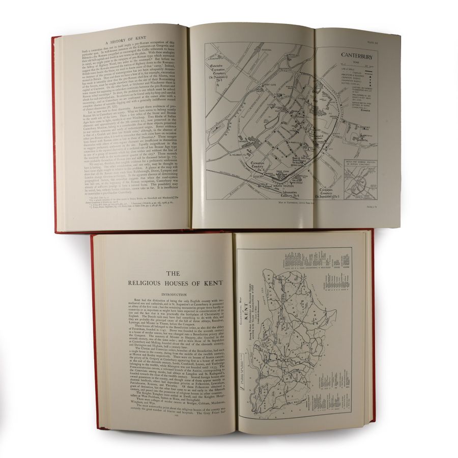 General Books - The Victoria History of the Counties of England Kent - 2 Volumes