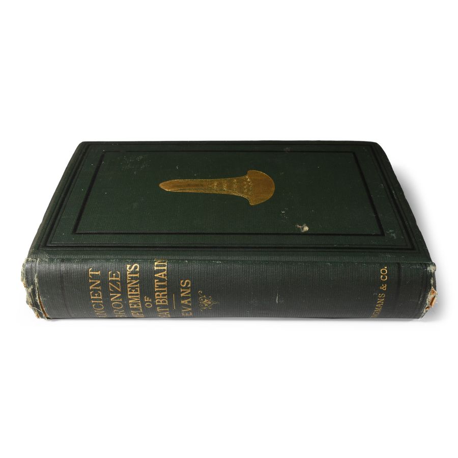 Archaeological Books - Evans - The Ancient Stone Implements, Weapons, and Ornaments, of Great Britain