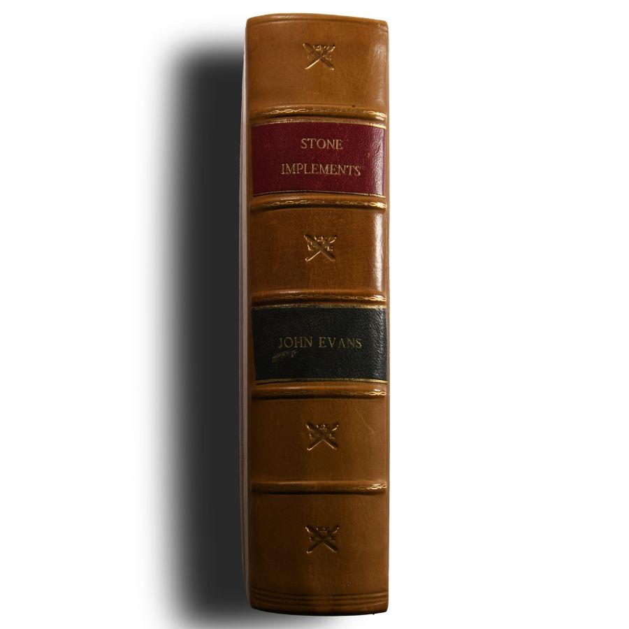 Archaeological Books - Evans - The Ancient Stone Implements, Weapons, and Ornaments, of Great Britain