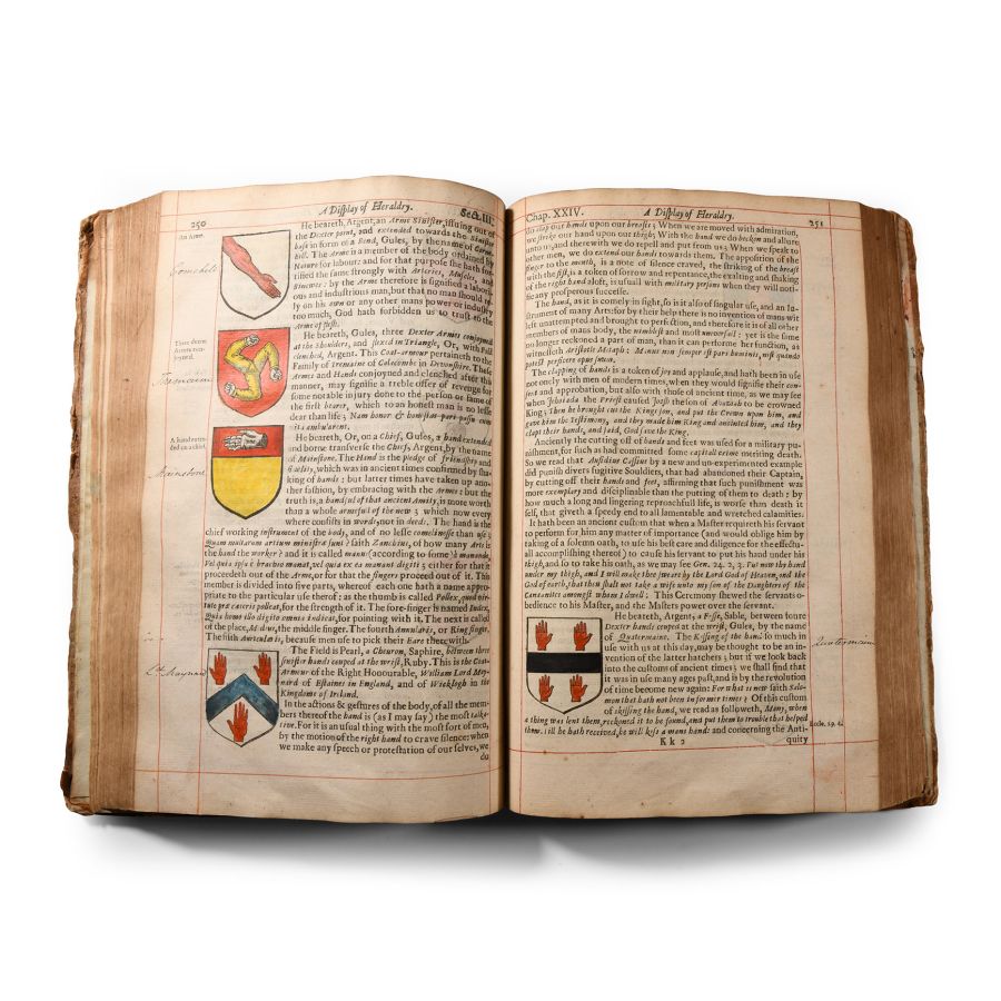 General Books - Nower - A Display of Heraldrie and  An Exact Register of All the Knights of the Garter