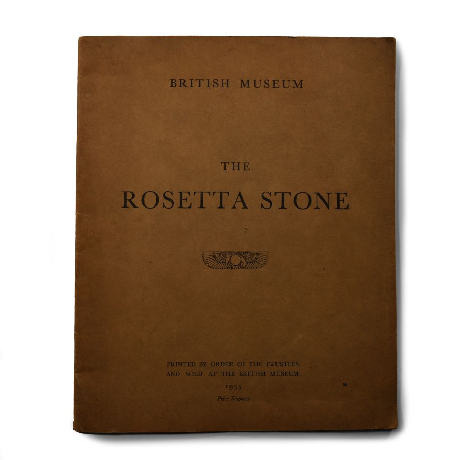 Archaeological Books - Wallis Budge - The Rosetta Stone