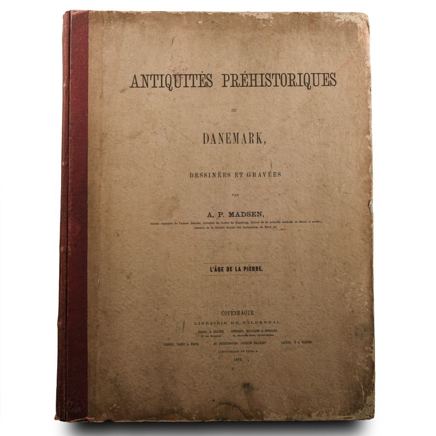 Archaeological Books - Madsen - Antiquites Prehistoriques du Danemark