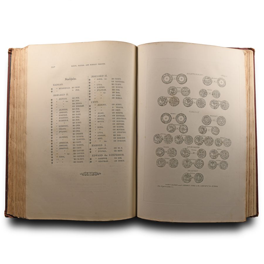 Archaeological Books - Warne - Ancient Dorset - The Celtic, Roman, Saxon, and Danish Antiquities of the County